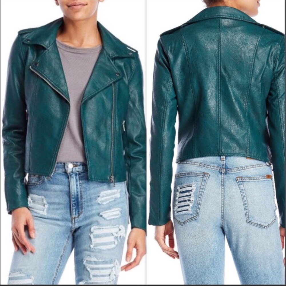 NWT Romeo and Juliet Couture Faux Leather Jacket